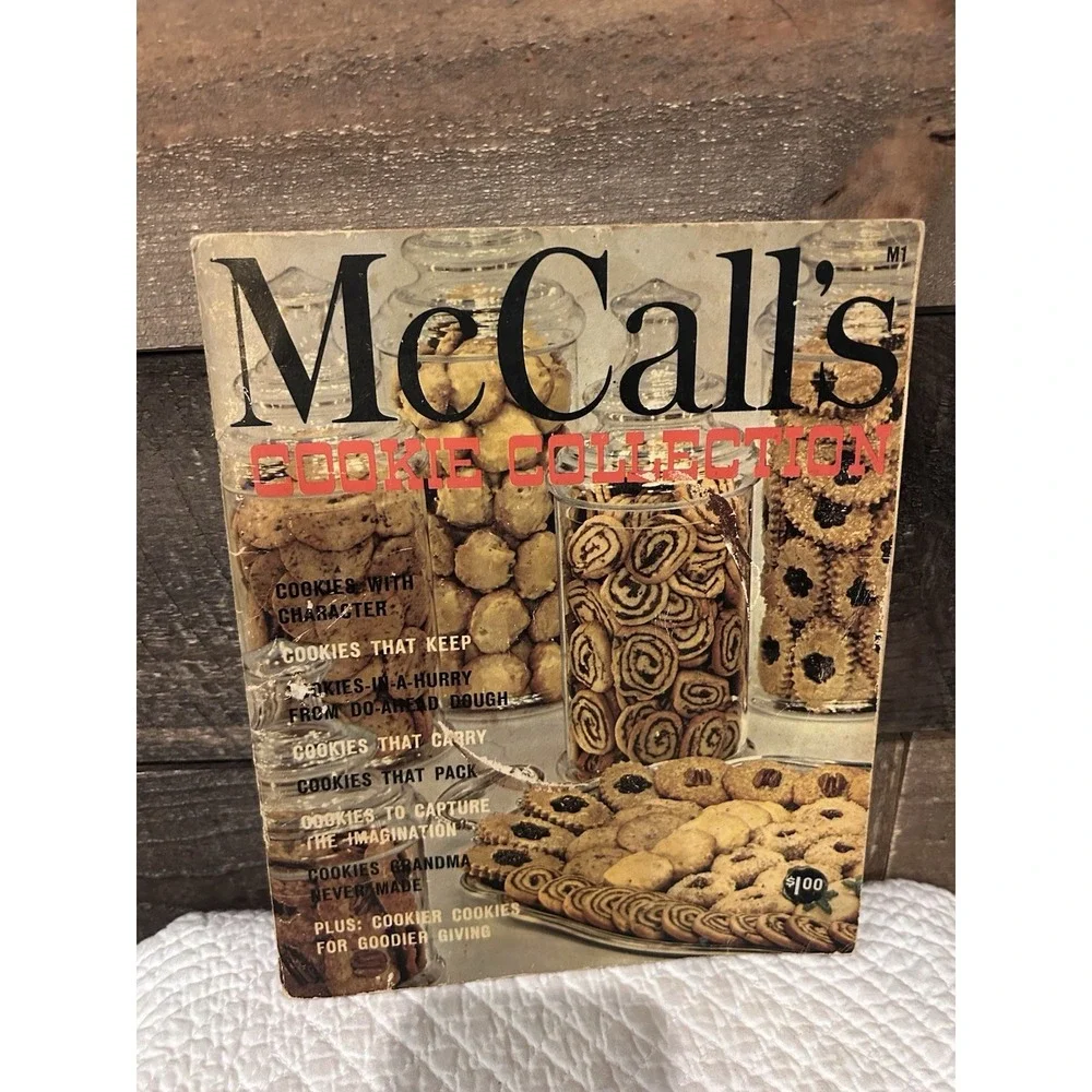 Vintage‎ Lot of 3 McCall's Book of Salads Family Style Cookie Collection